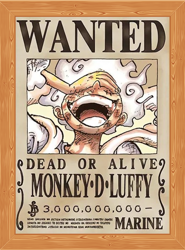 One Piece - Monkey D. Luffy : Wanted – Dabyseka