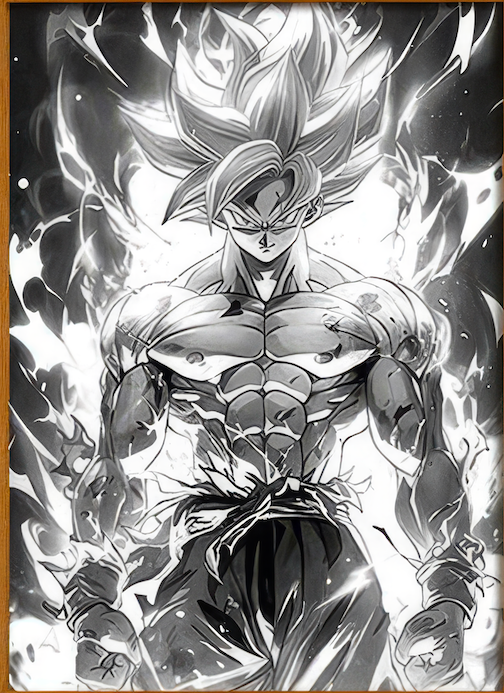 Dragon Ball Z - Goku Saiyan